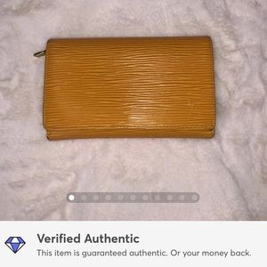 Louis Vuitton Epi Tresor short compact wallet